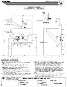 Scrub-Ware® Scrub Sinks - Whitehall Mfg